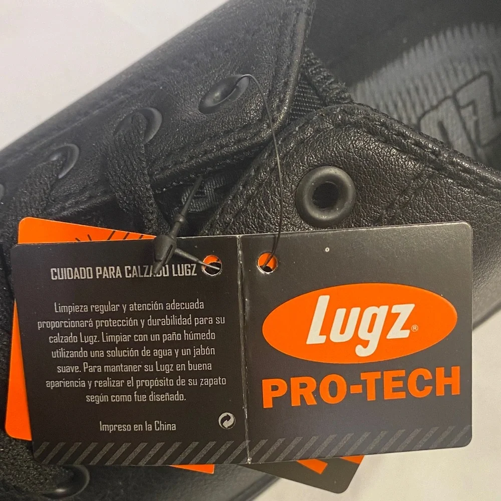 Lugz Pro-Tach Stagger Lo Slip Resistant Mens Round‎ Closed Toe Work Shoes